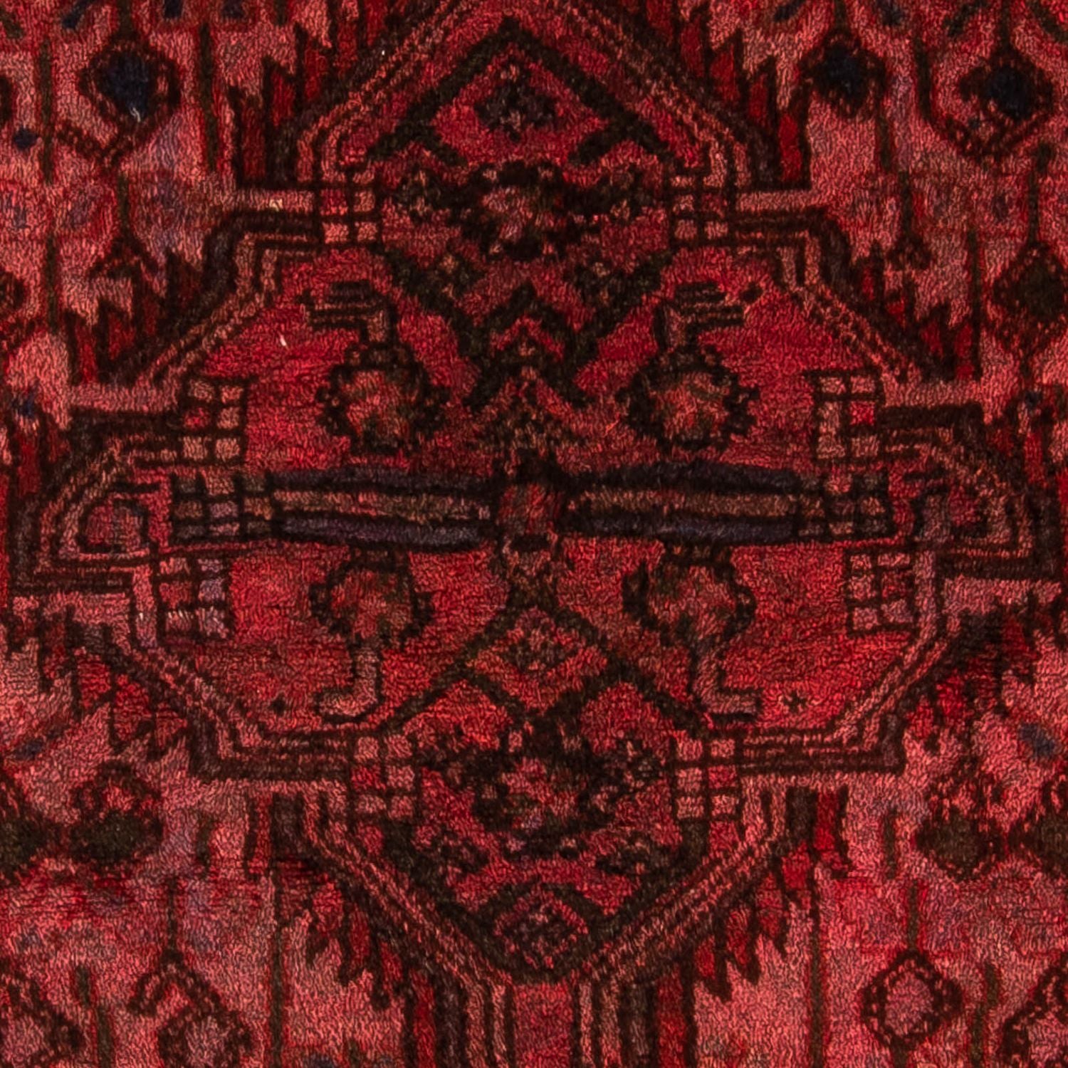 Tapis persan - Nomadic - 173 x 104 cm - rouge foncé
