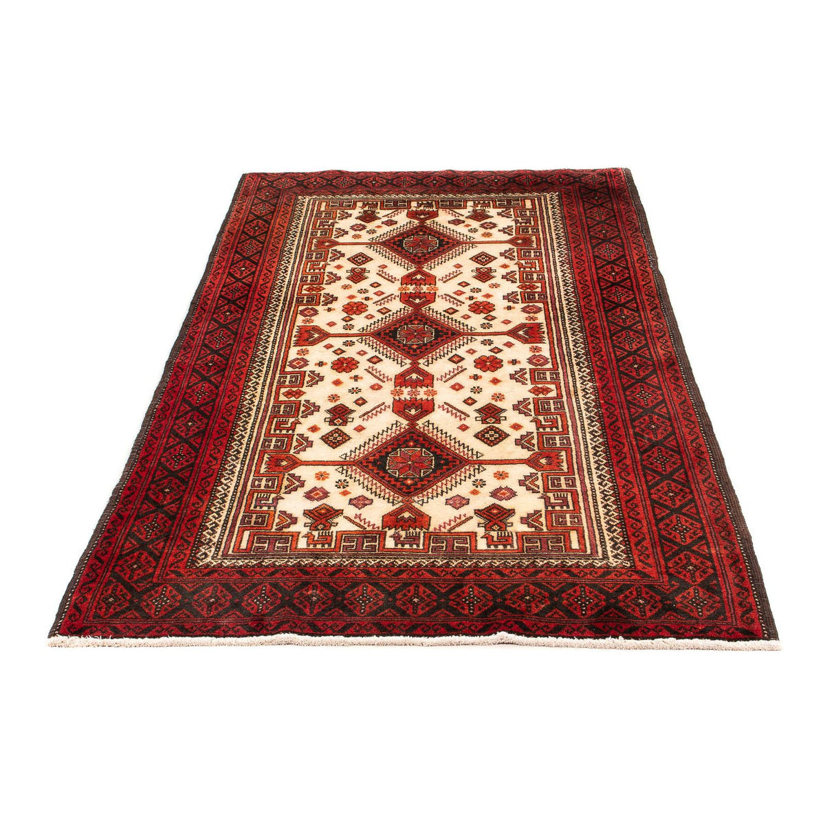 Tapis Belutsch - 183 x 107 cm - rouge foncé