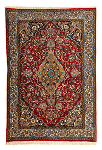 Tapis oriental - Indus - 154 x 103 cm - rouge foncé