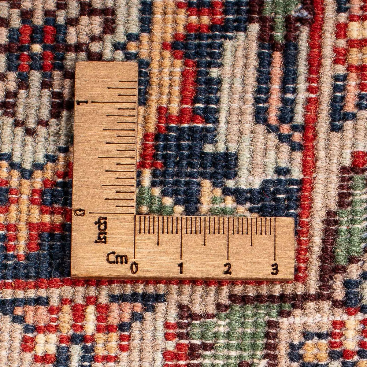 Tapis oriental - Indus - 162 x 96 cm - rouge foncé