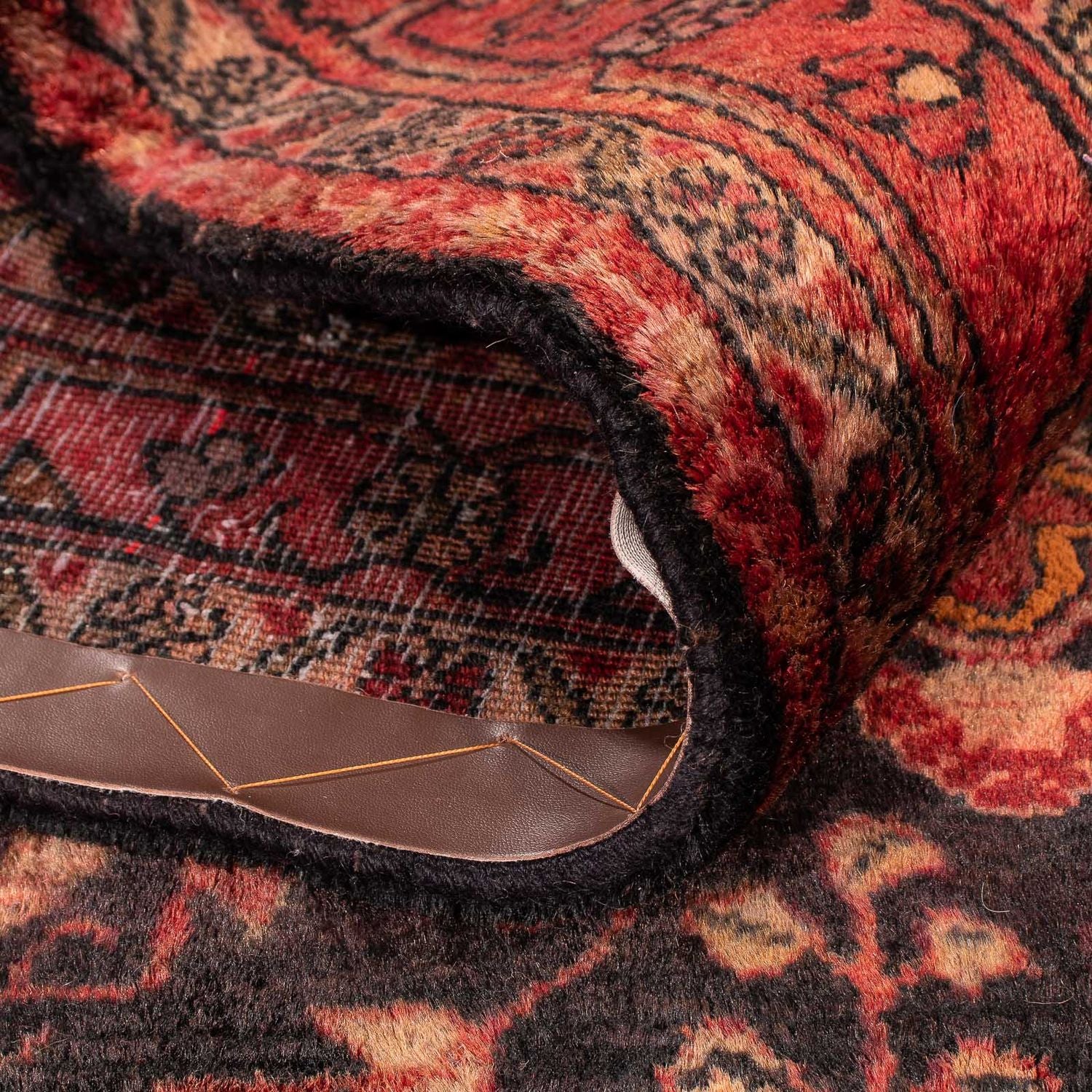 Tapis persan - Nomadic - 164 x 120 cm - bleu foncé