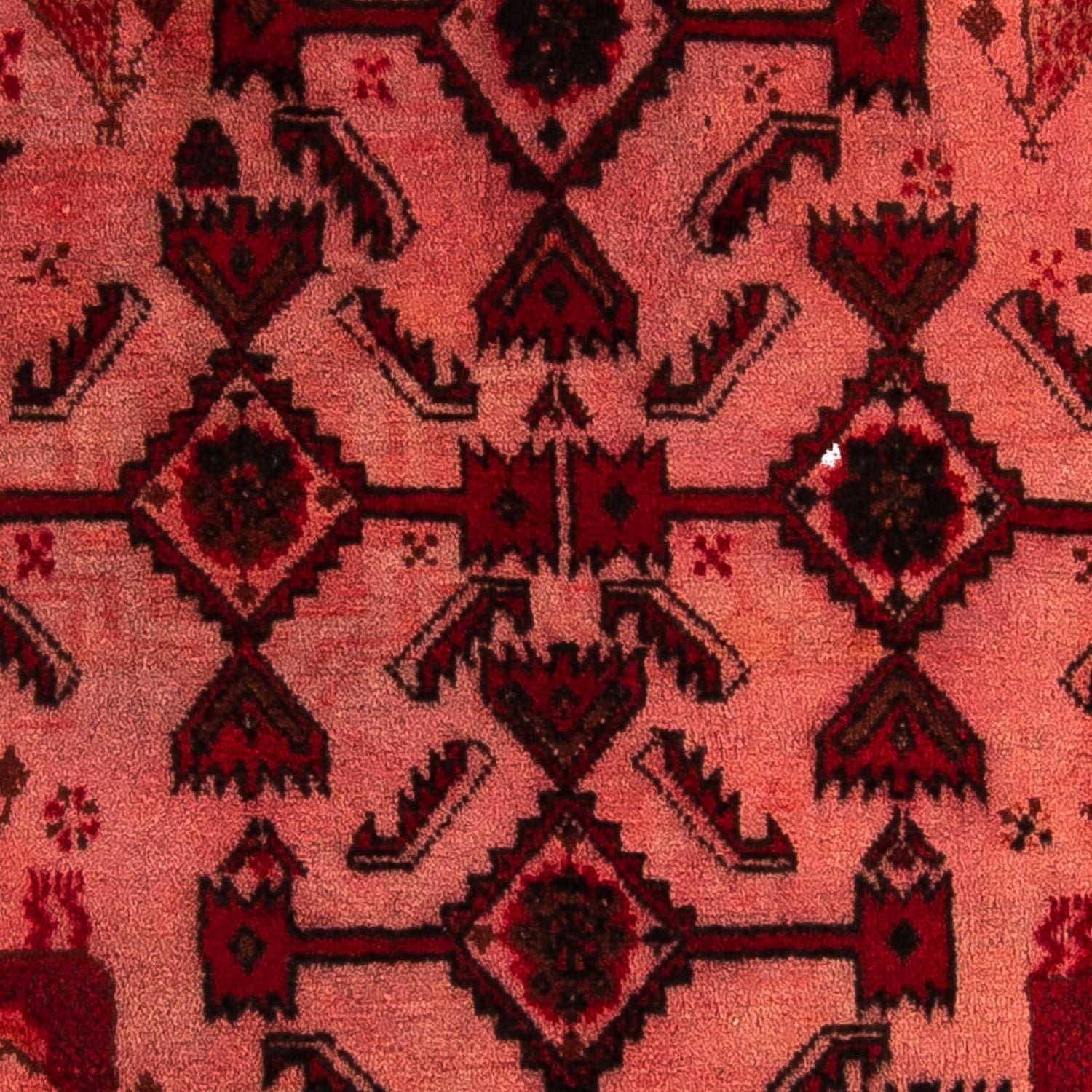 Tapis Belutsch - 190 x 100 cm - rouge clair