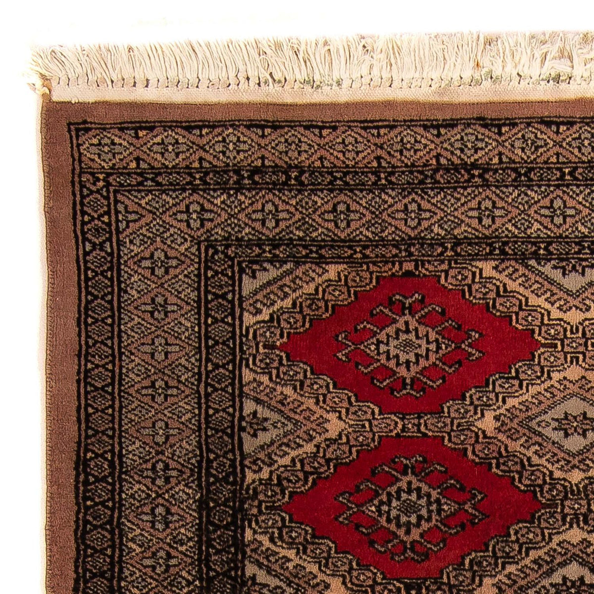 Tapis Pakistani - 150 x 96 cm - rouge foncé