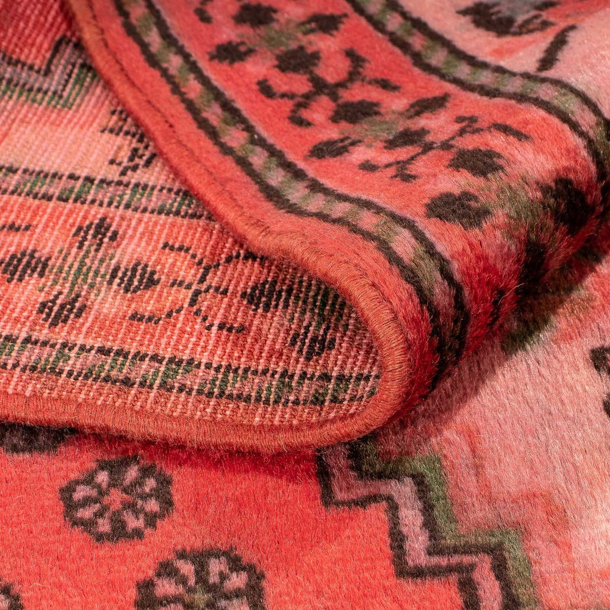 Tapis persan - Nomadic - 150 x 100 cm - rouge foncé