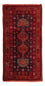 Tapis Belutsch - 154 x 78 cm - rouge foncé