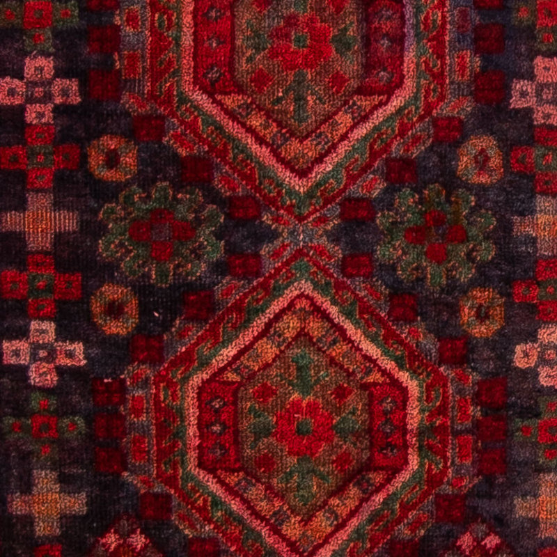 Tapis Belutsch - 154 x 78 cm - rouge foncé
