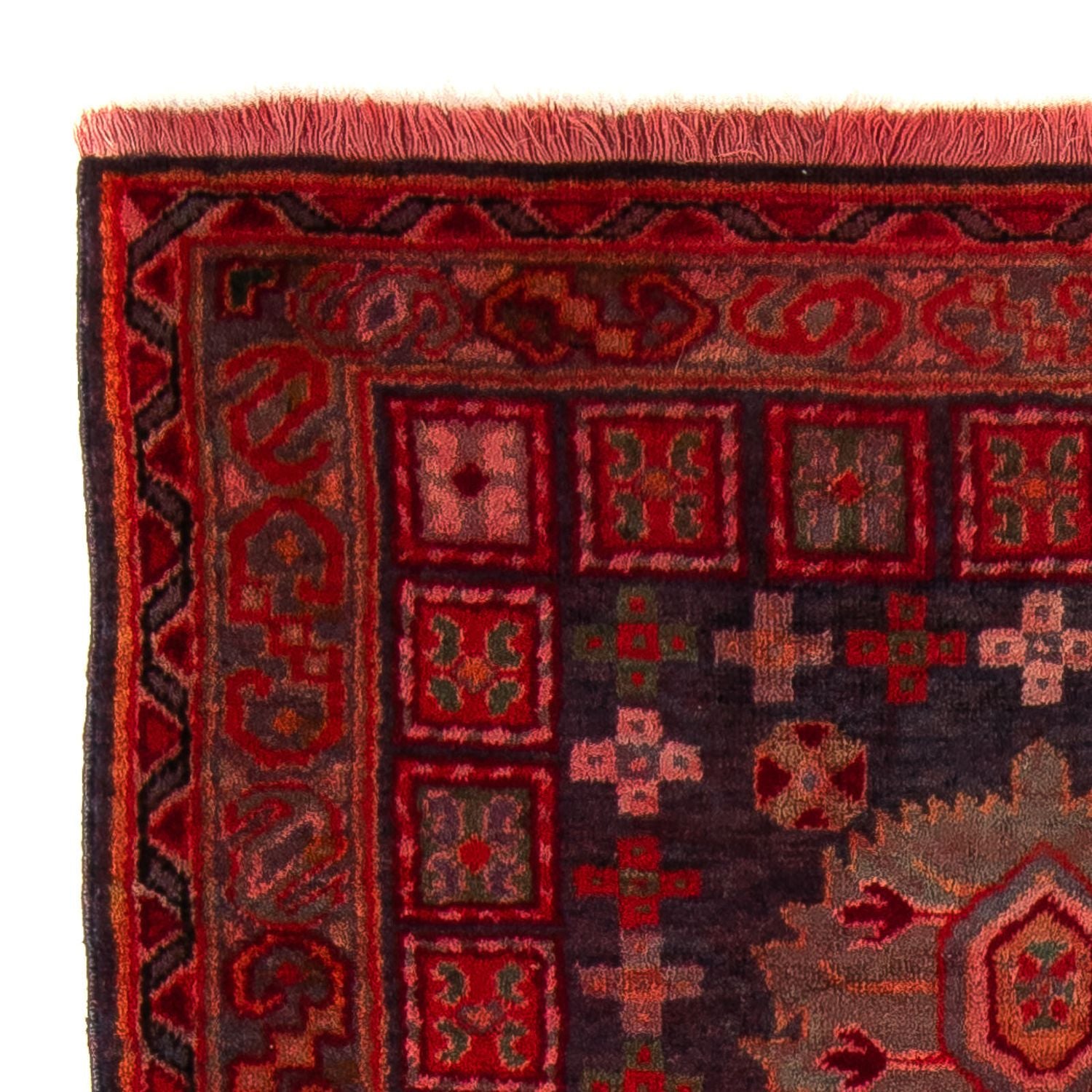 Tapis Belutsch - 154 x 78 cm - rouge foncé