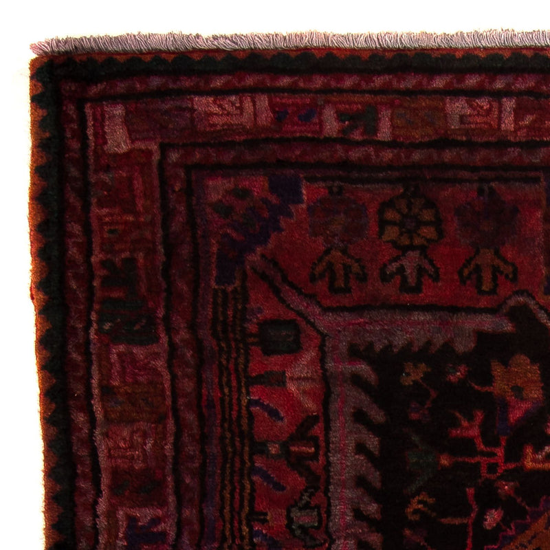 Tapis persan - Nomadic - 175 x 115 cm - rouge foncé