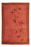 Tapis Gabbeh - Indus - 165 x 109 cm - rouge clair