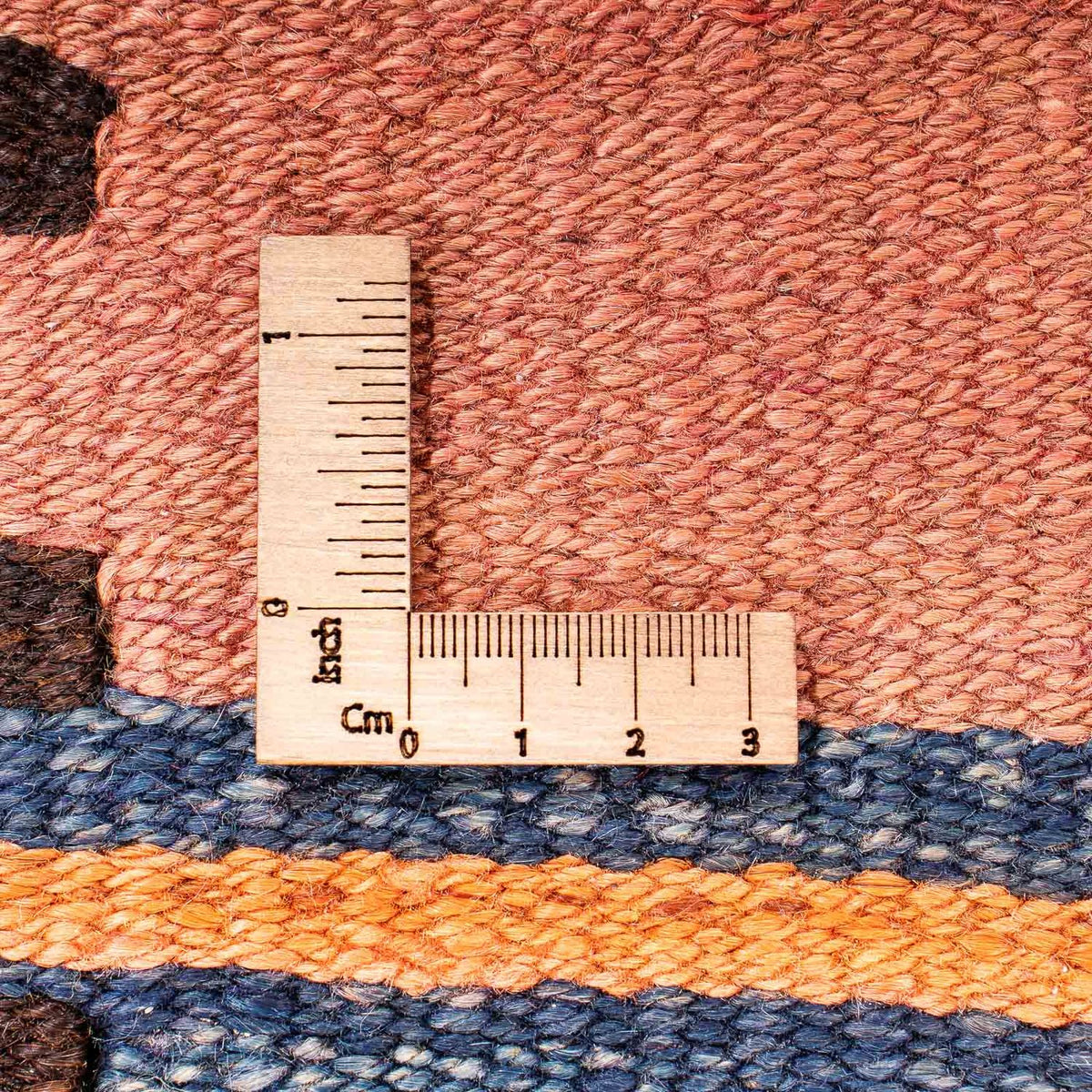 Tapis de couloir Tapis Kelim - Vieux - 260 x 140 cm - multicolore