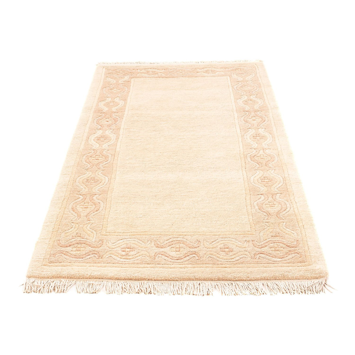 Tapis de couloir Tapis Népalais - 176 x 91 cm - beige