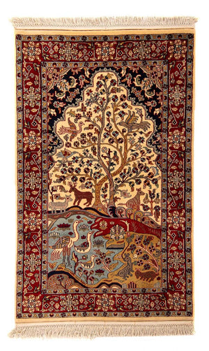 Tapis oriental - Indus - 157 x 93 cm - multicolore
