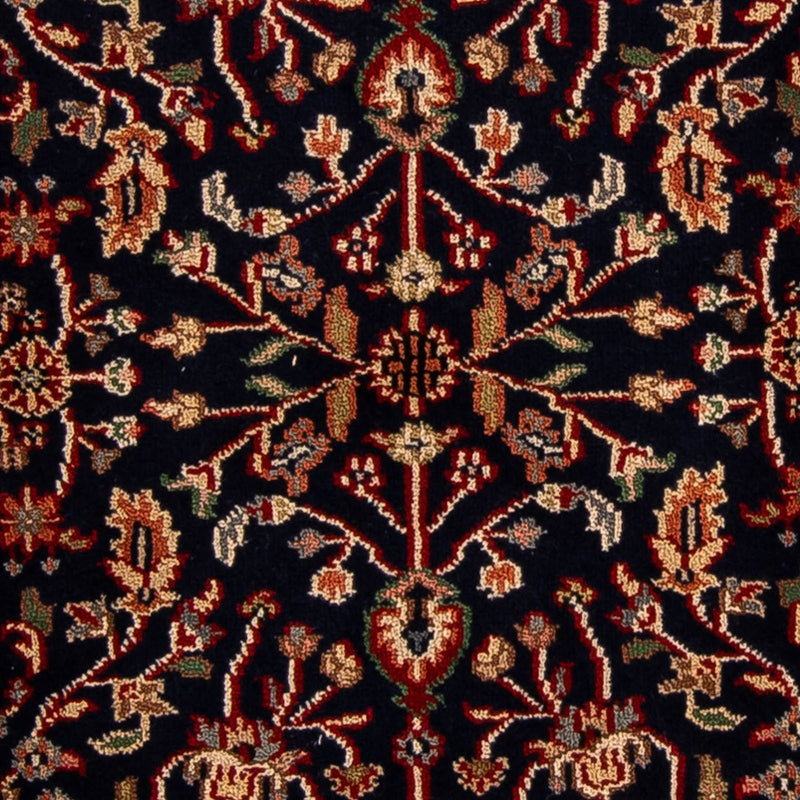 Tapis de couloir Tapis oriental - Indus - 170 x 85 cm - bleu foncé