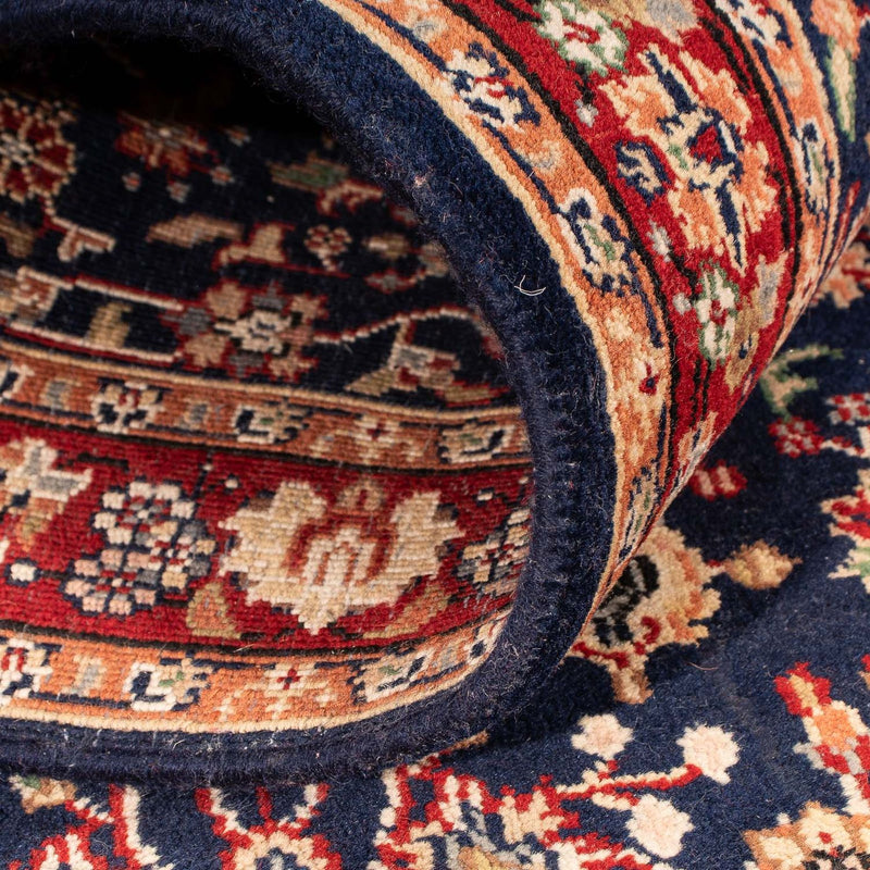 Tapis de couloir Tapis oriental - Indus - 170 x 85 cm - bleu foncé