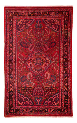 Tapis persan - Nomadic - 170 x 105 cm - rouge foncé