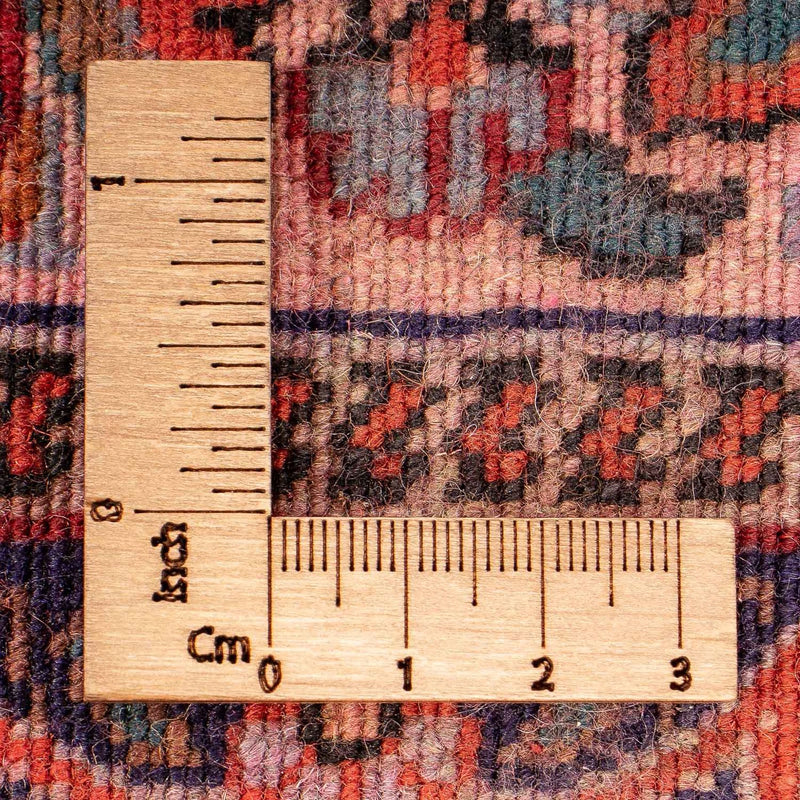 Tapis persan - Bidjar - 176 x 113 cm - rouge clair