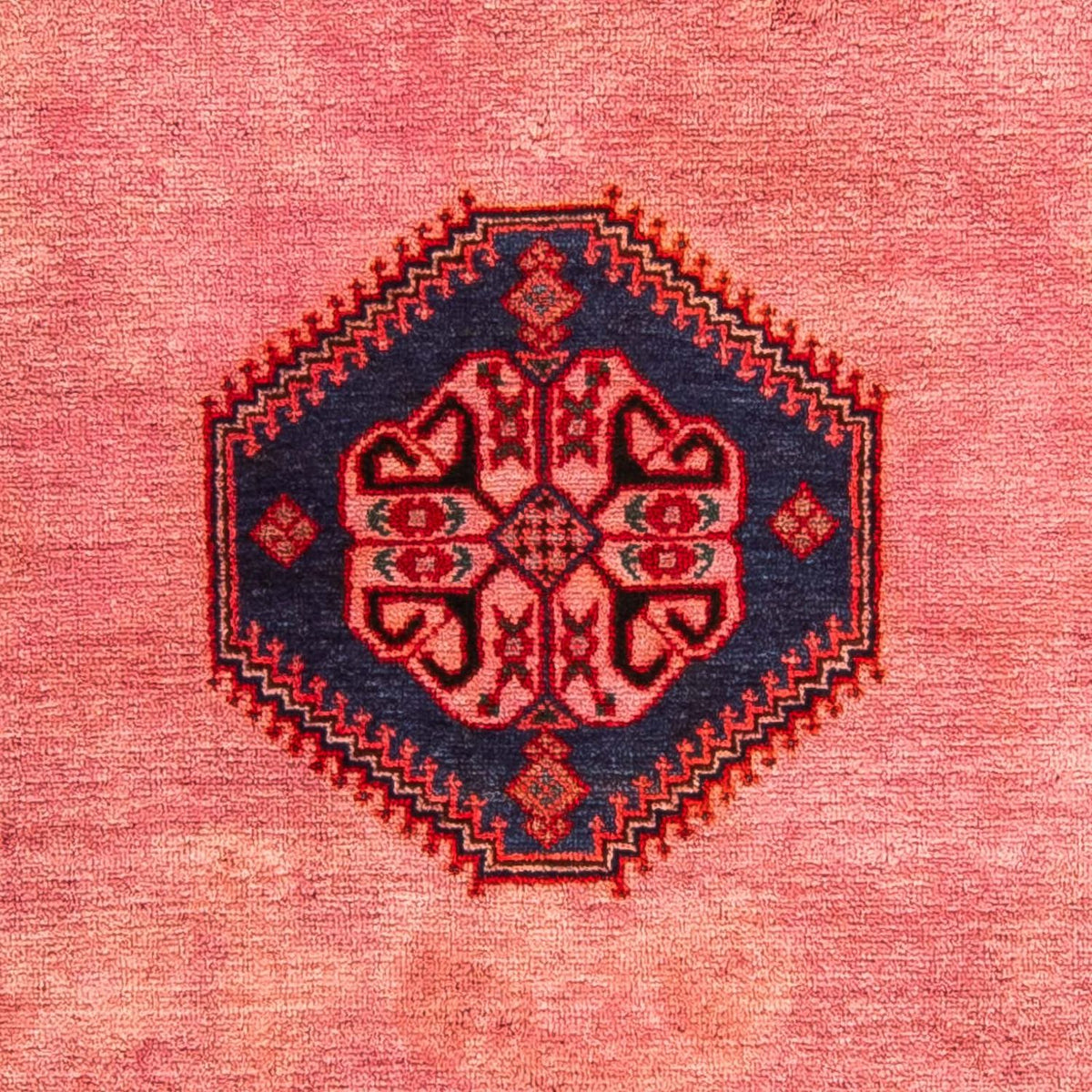 Tapis persan - Nomadic - 155 x 103 cm - rouge clair