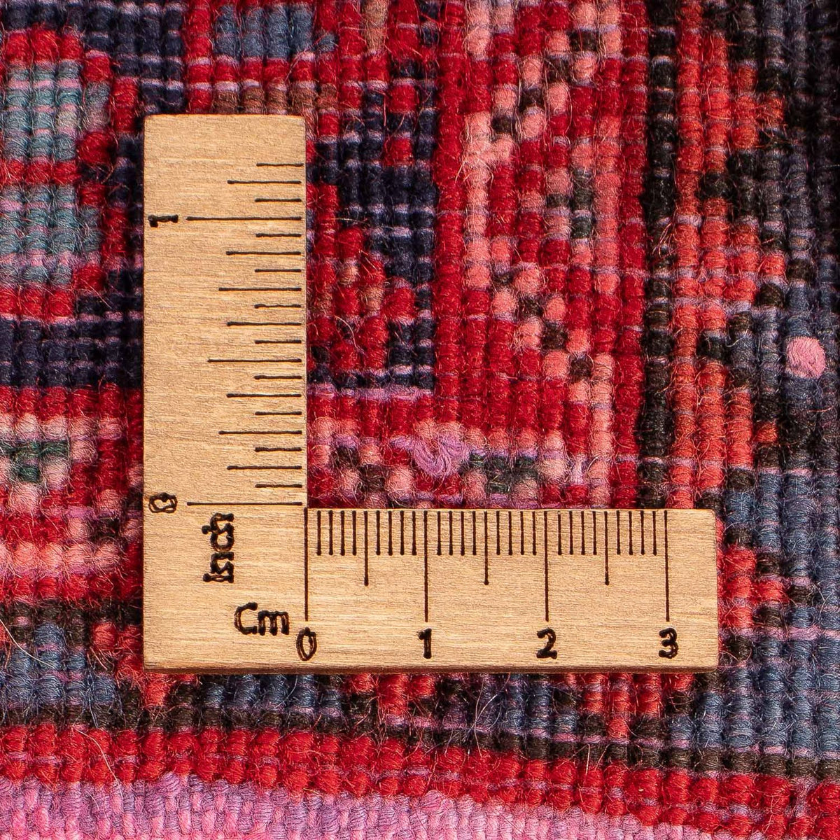 Tapis persan - Nomadic - 155 x 103 cm - rouge clair