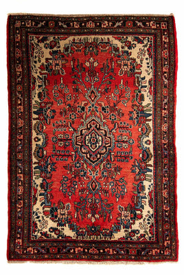 Tapis persan - Nomadic - 205 x 138 cm - rouge