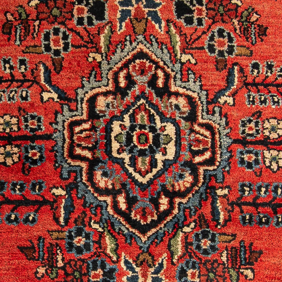 Tapis persan - Nomadic - 205 x 138 cm - rouge