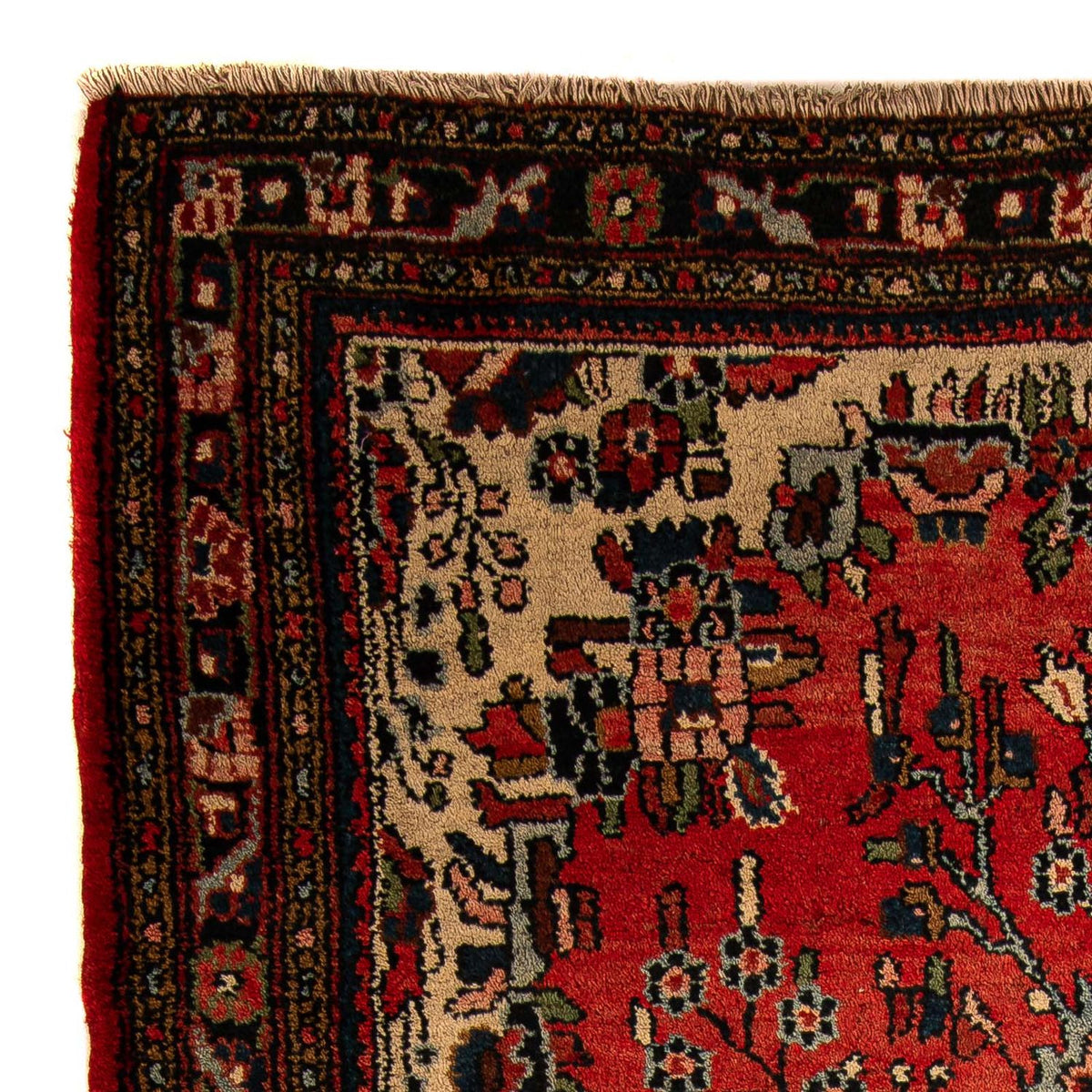 Tapis persan - Nomadic - 205 x 138 cm - rouge