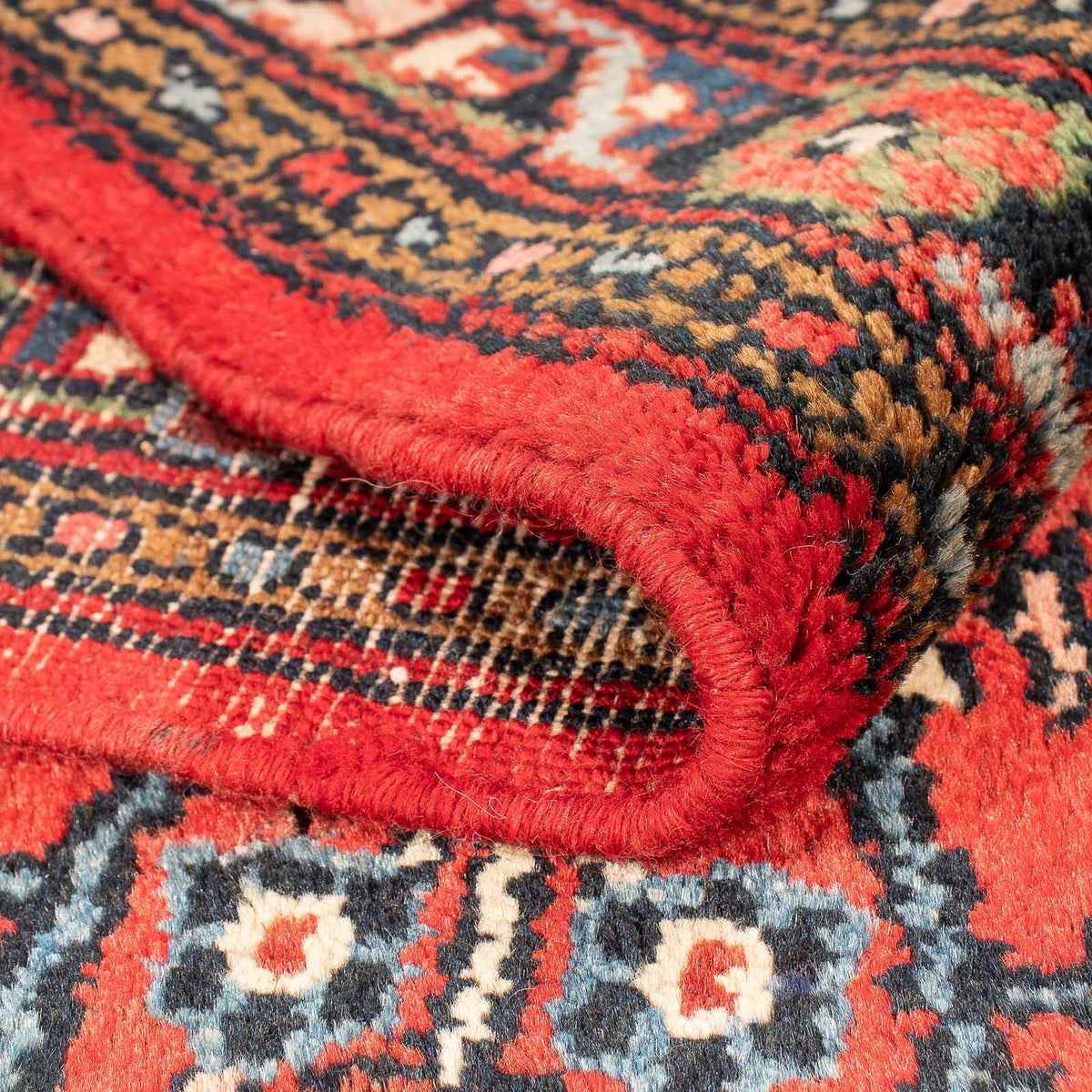Tapis persan - Nomadic - 205 x 138 cm - rouge