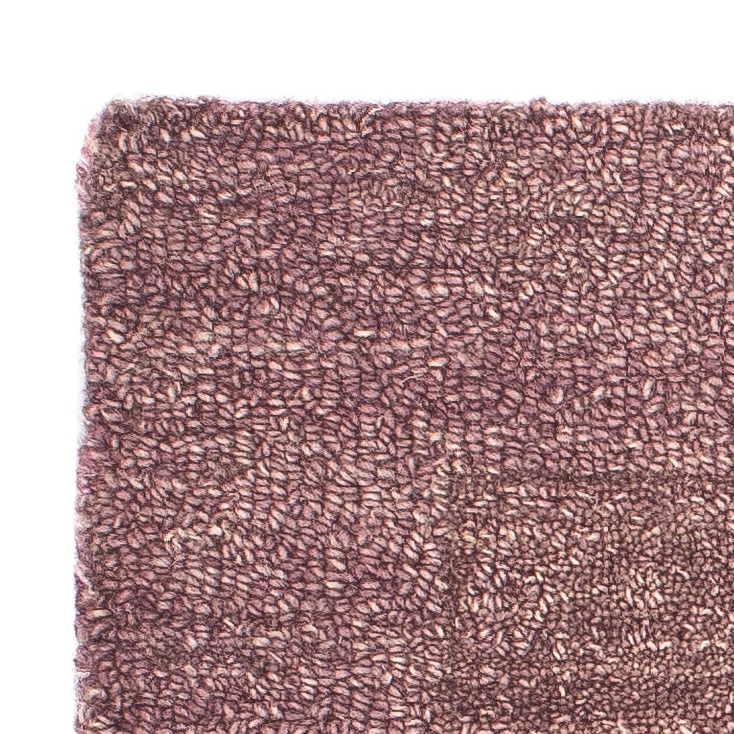 Tapis en laine carré  - 47 x 47 cm - multicolore