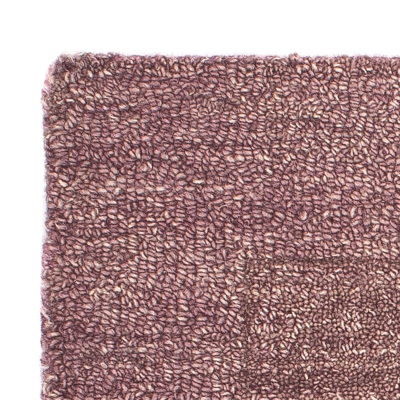 Tapis en laine carré  - 47 x 47 cm - multicolore