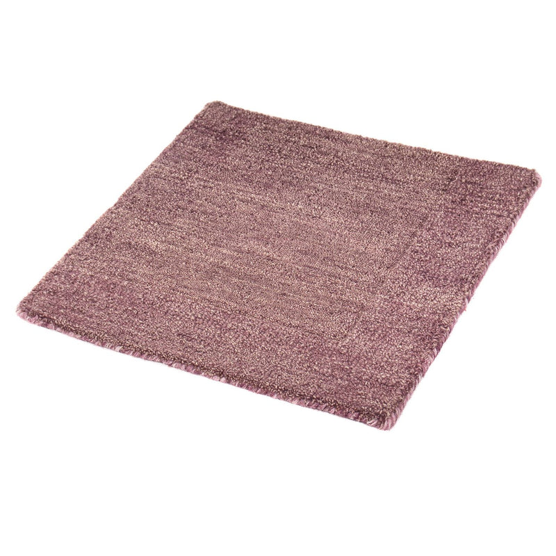 Tapis en laine carré  - 47 x 47 cm - multicolore