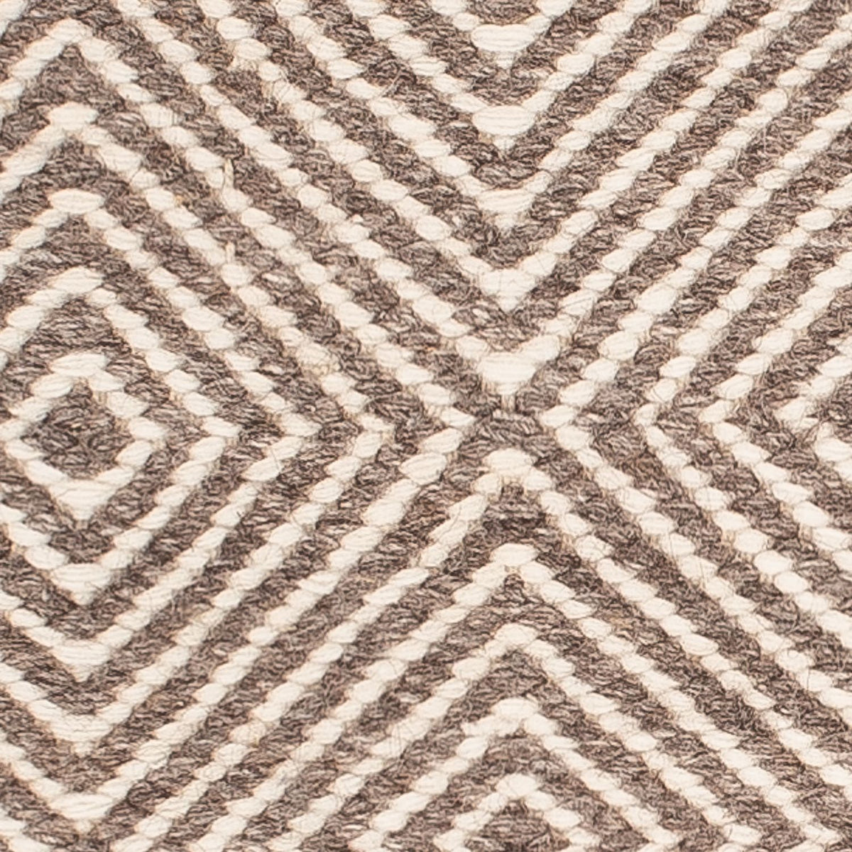 Tapis Kelim - Tendance carré  - 45 x 45 cm - multicolore