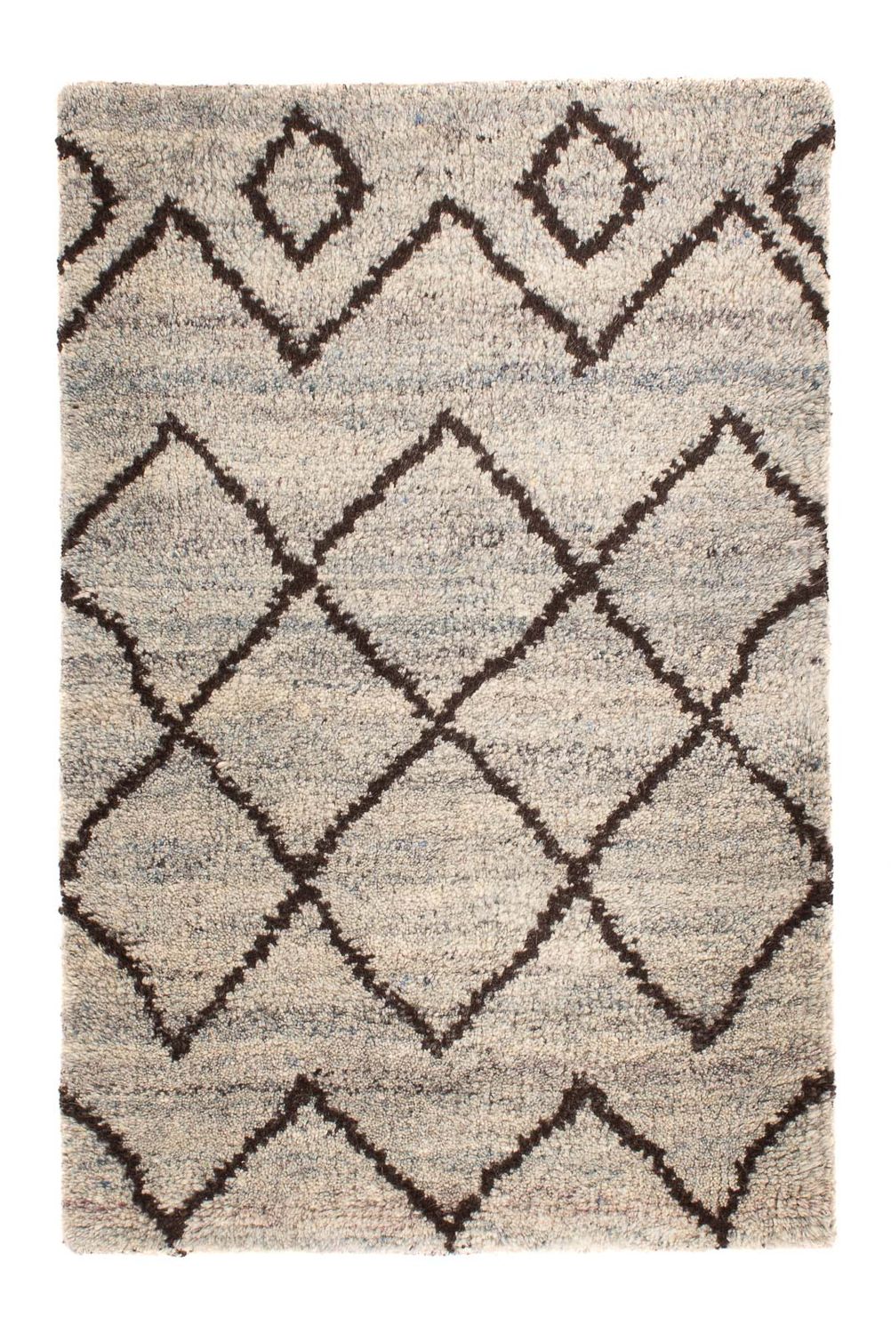 Tapis berbère - 90 x 58 cm - beige