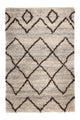 Tapis berbère - 90 x 58 cm - beige