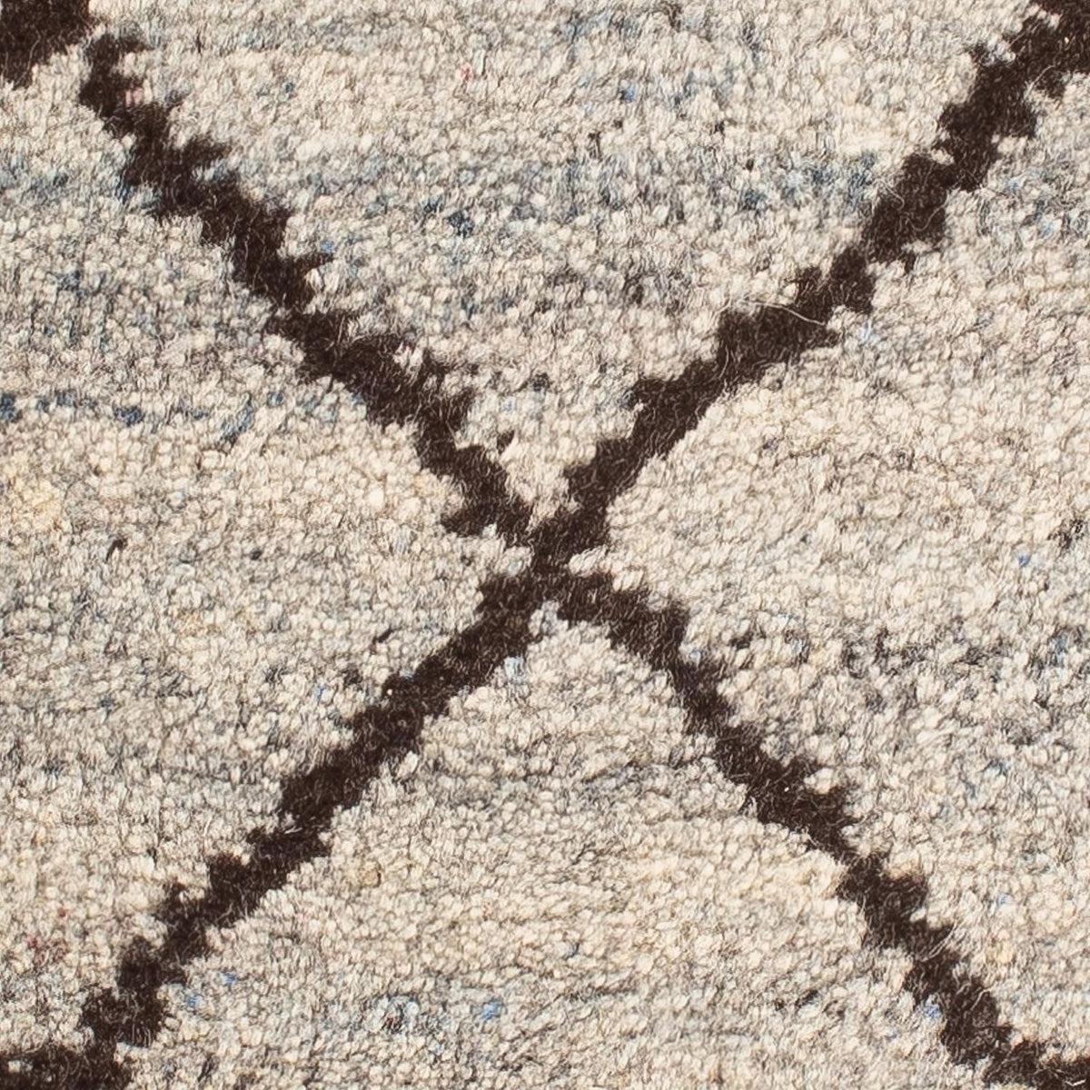 Tapis berbère - 90 x 58 cm - beige