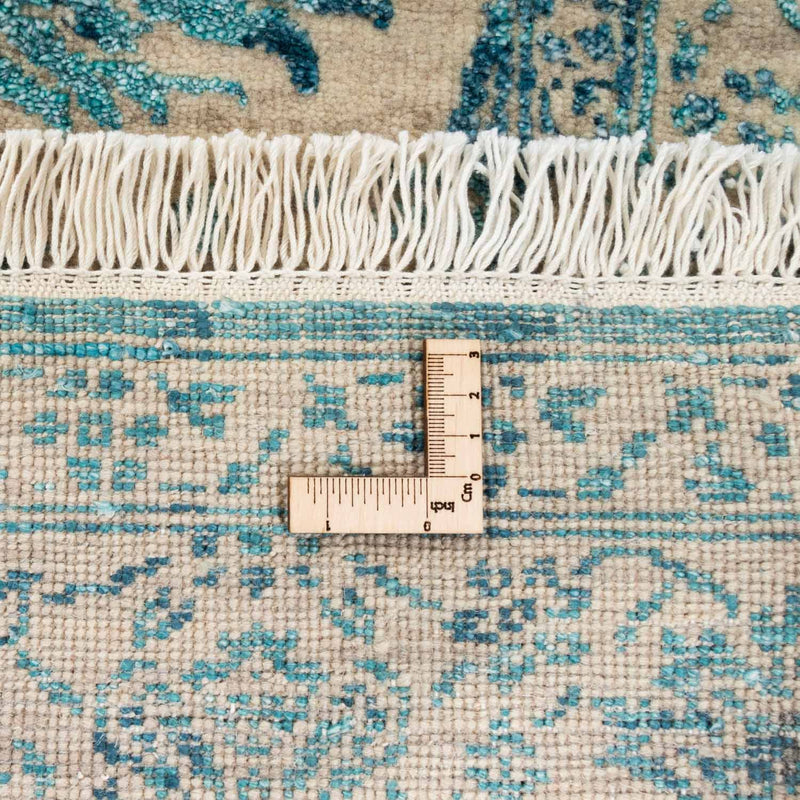 Tapis design - 188 x 136 cm - turquoise