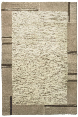 Tapis Népalais - 176 x 127 cm - beige
