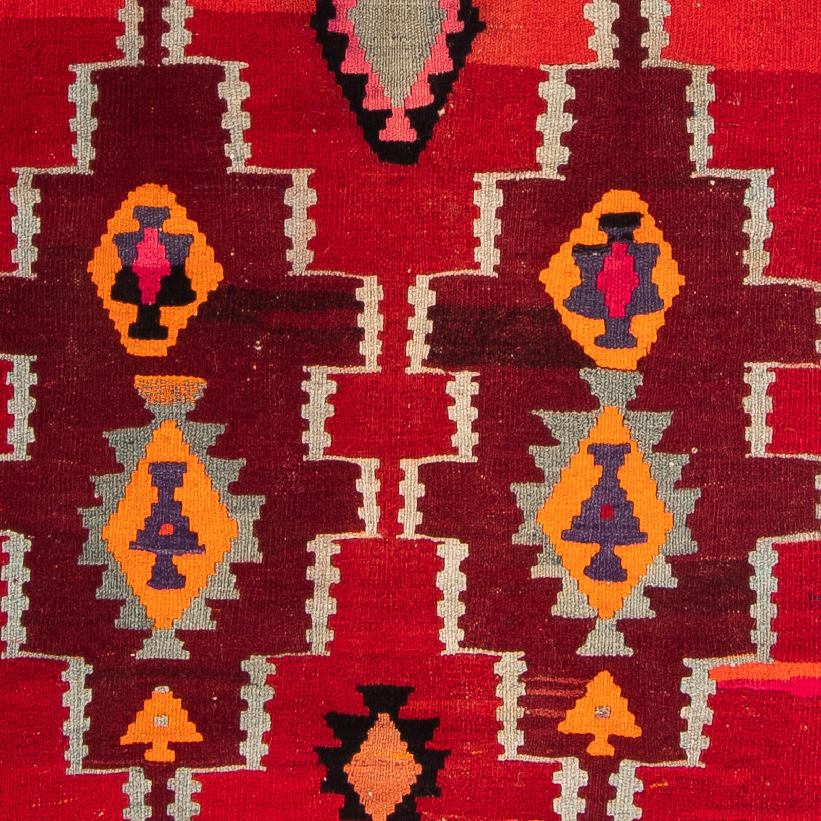 Tapis Kelim - Vieux - 280 x 155 cm - multicolore