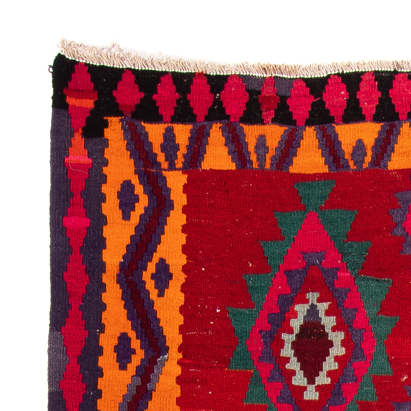 Tapis Kelim - Vieux - 280 x 155 cm - multicolore