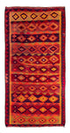 Kilim ancien Tapis 145x285cm