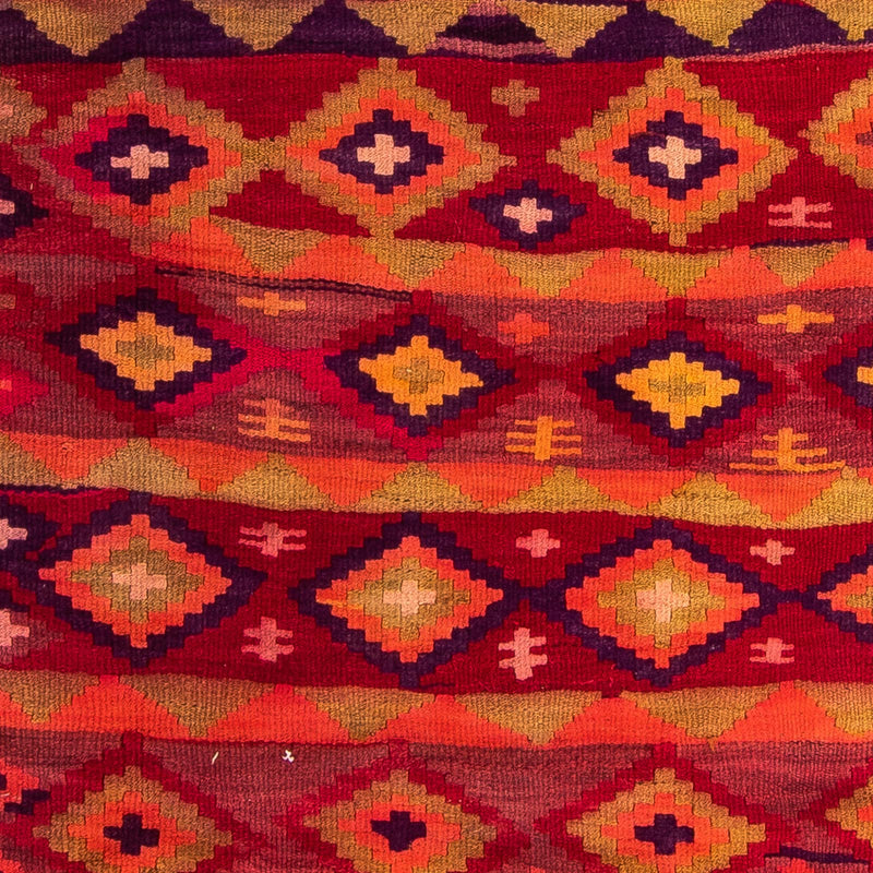 Tapis de couloir Tapis Kelim - Vieux - 285 x 145 cm - multicolore