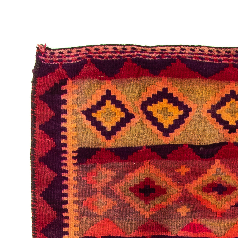 Tapis de couloir Tapis Kelim - Vieux - 285 x 145 cm - multicolore