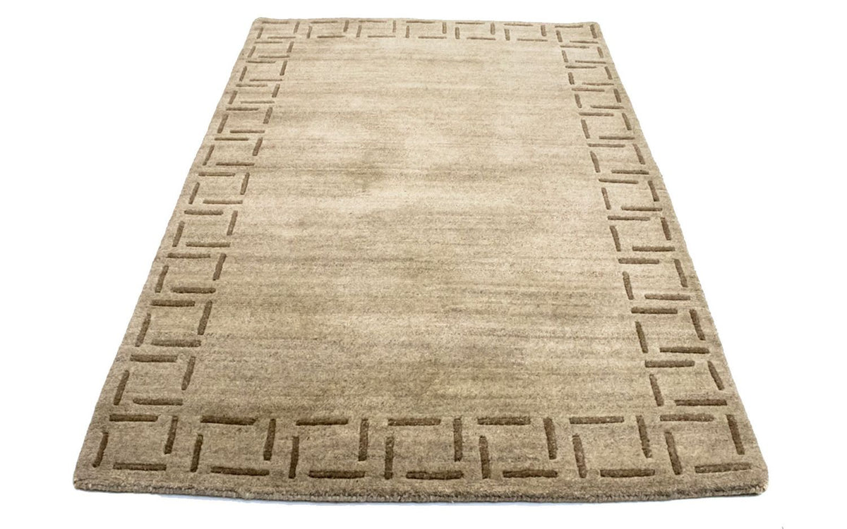 Tapis Népalais - 187 x 124 cm - beige