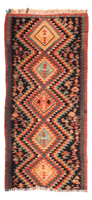 Tapis Kelim - Vieux - 260 x 130 cm - multicolore