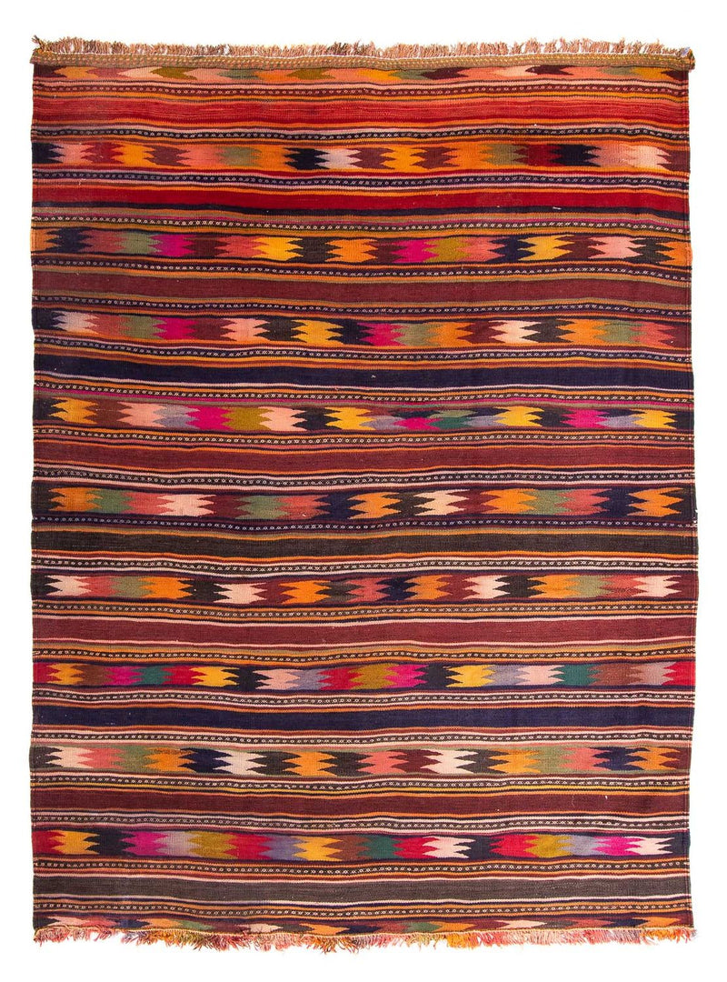 Tapis Kelim - Vieux - 260 x 195 cm - multicolore