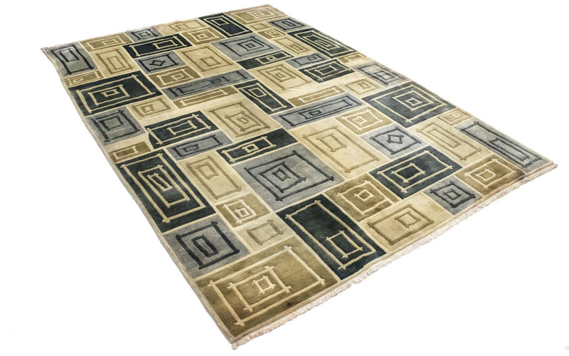 Tapis Népalais - 263 x 183 cm - colorée