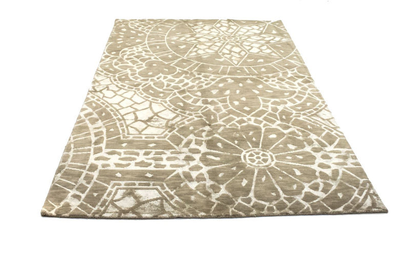 Tapis Népalais - 236 x 152 cm - marron