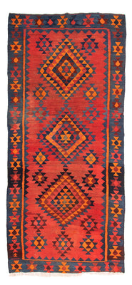 Tapis de couloir Tapis Kelim - Vieux - 220 x 195 cm - multicolore