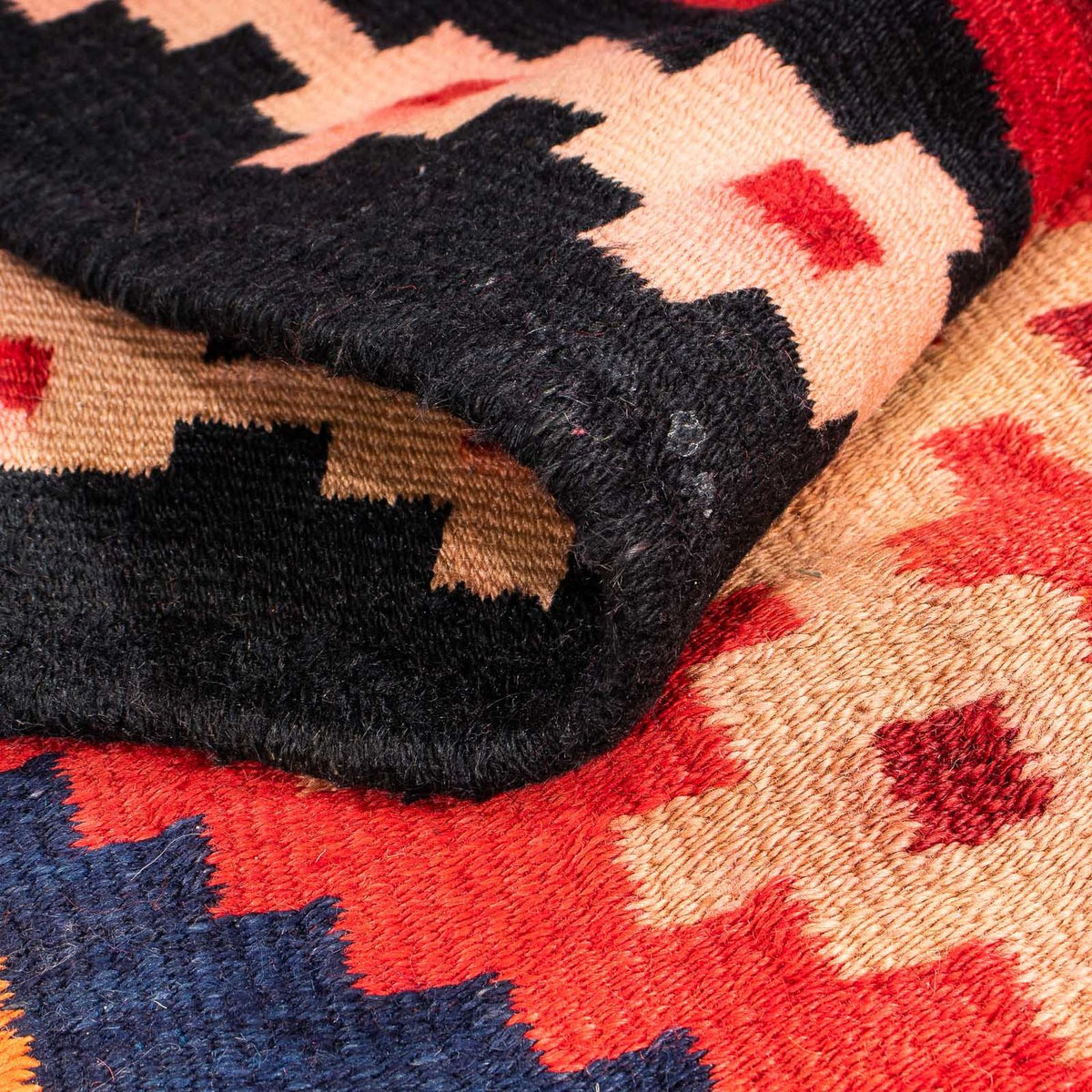 Tapis de couloir Tapis Kelim - Vieux - 285 x 100 cm - multicolore