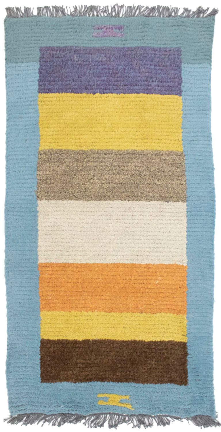 Tapis Népalais - 140 x 70 cm - multicolore