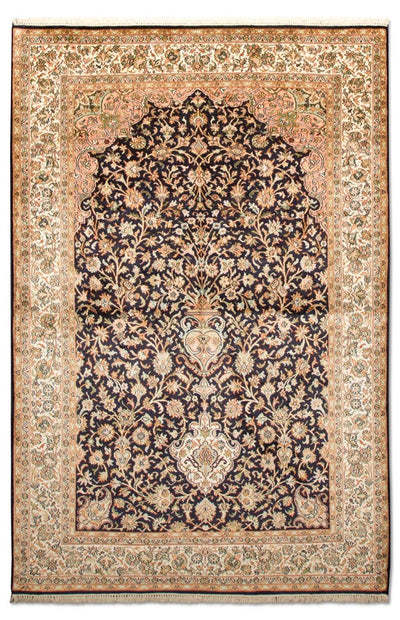 Tapis en soie du Cachemire Tapis 127x190cm - Tapis oriental