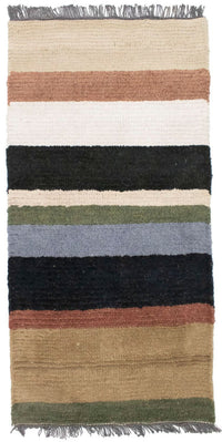 Tapis Népalais - 140 x 70 cm - multicolore